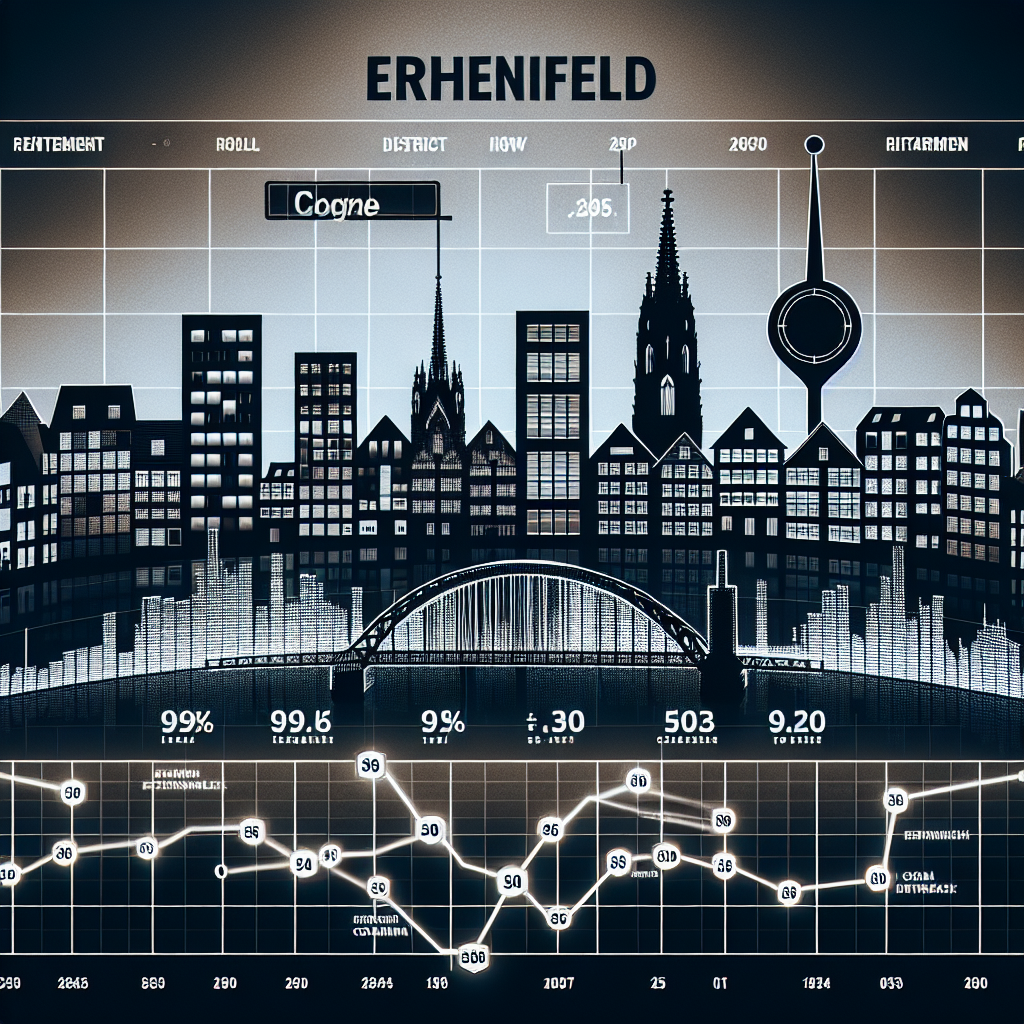 Mietspiegelentwicklung Köln Ehrenfeld vs. andere deutsche Großstädte